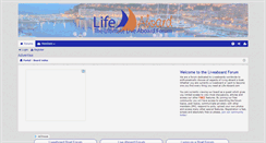 Desktop Screenshot of life-aboard.com